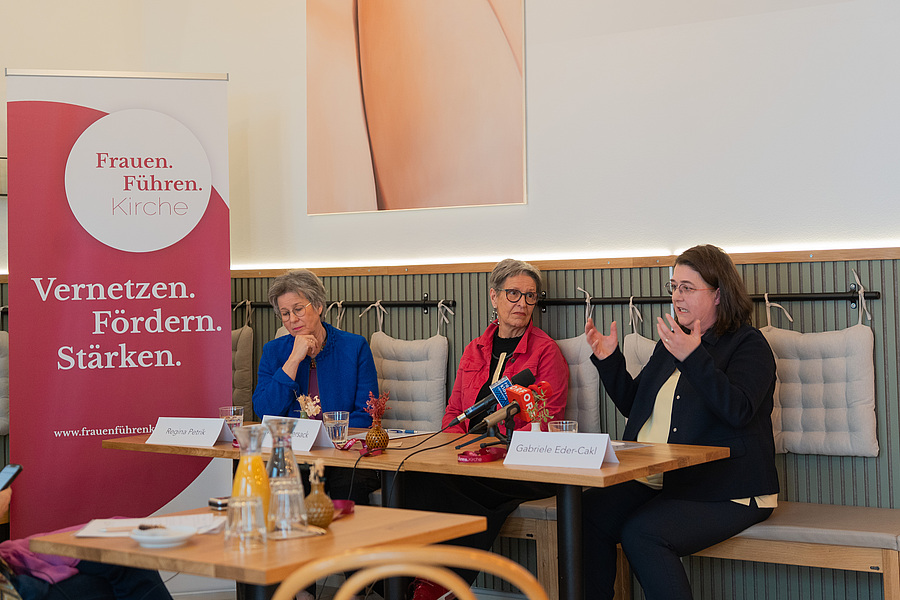 Es geht um Gleichwertigkeit und nicht um Privilegien erklaerte Gabriele Eder Cakl frauen fuehren kirche